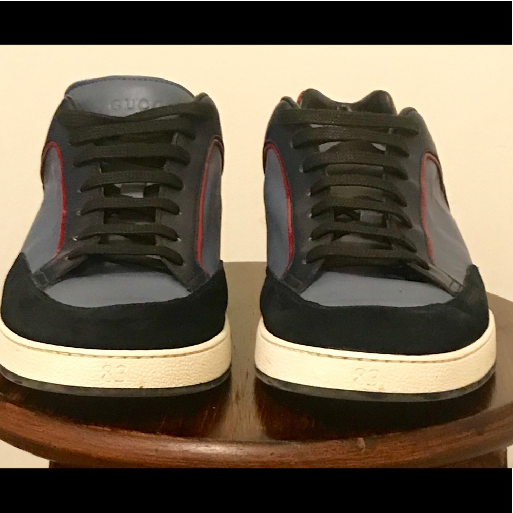 Authentic Blue Gucci Sneakers